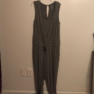 New York and Company-Jersey Knit Jumpsuit